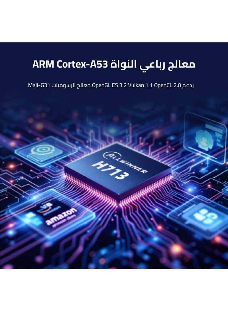 إج بروجكتور محمول بحجم الجيب، يدعم واي فاي 5G ونظام أندرويد 11.0، يعرض حتى 130 بوصة بجودة عالية، مناسب للسينما المنزلية داخل وخارج المنزل، مثالي كهديّة ومناسب للحفلات، ومتوافق مع TV Stick وHDMI وUSB وPS5 وiOS وPS4. - Image 3