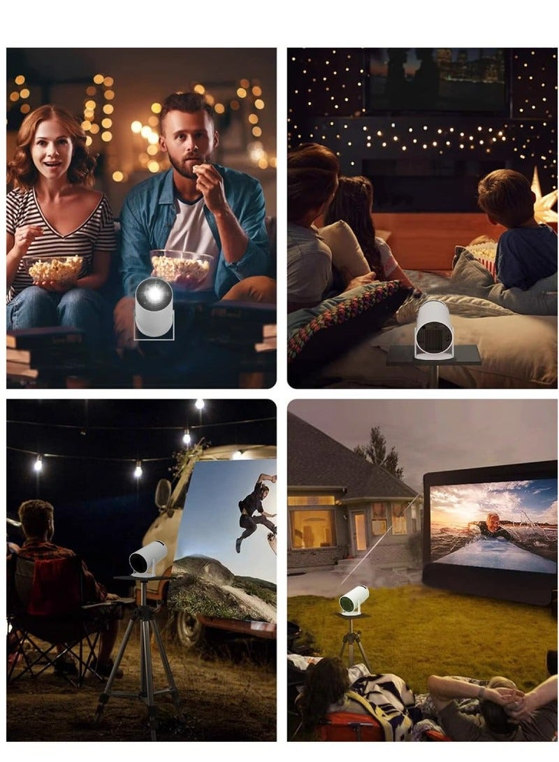 إج بروجكتور محمول بحجم الجيب، يدعم واي فاي 5G ونظام أندرويد 11.0، يعرض حتى 130 بوصة بجودة عالية، مناسب للسينما المنزلية داخل وخارج المنزل، مثالي كهديّة ومناسب للحفلات، ومتوافق مع TV Stick وHDMI وUSB وPS5 وiOS وPS4. - Image 5