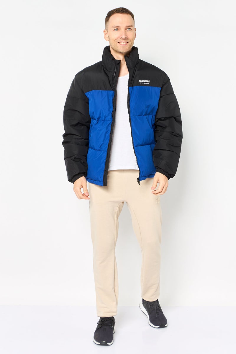 Hummel جاكيت بومبر خارجي طويل الأكمام للرجال، متعدد الألوان - Image 4