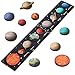 Zeoddler Movable Solar System Puzzle for Kids 36 Wooden Space Toys Planets for Kids Preschool Learning Activities Gift for Boys Girls - Image 3