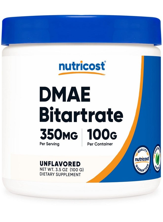 Nutricost Pure DMAE-Bitartrate Powder 100 Grams - Image 1