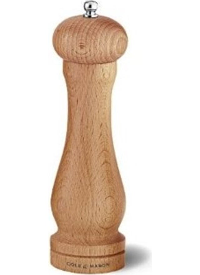 COLE & MASON - Cole - Mason Ha0824P Capstan Beech 200Mm Pepper Mill - Image 1