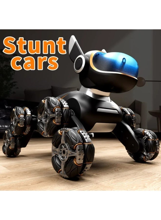 DOG for DOG Eight-wheeled mobile dog robot - remote control and LED lighting - Image 4