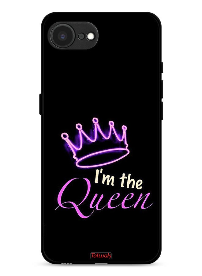 Tolwak Apple iPhone 16e Protective Case Cover I Am The Queen - Image 1
