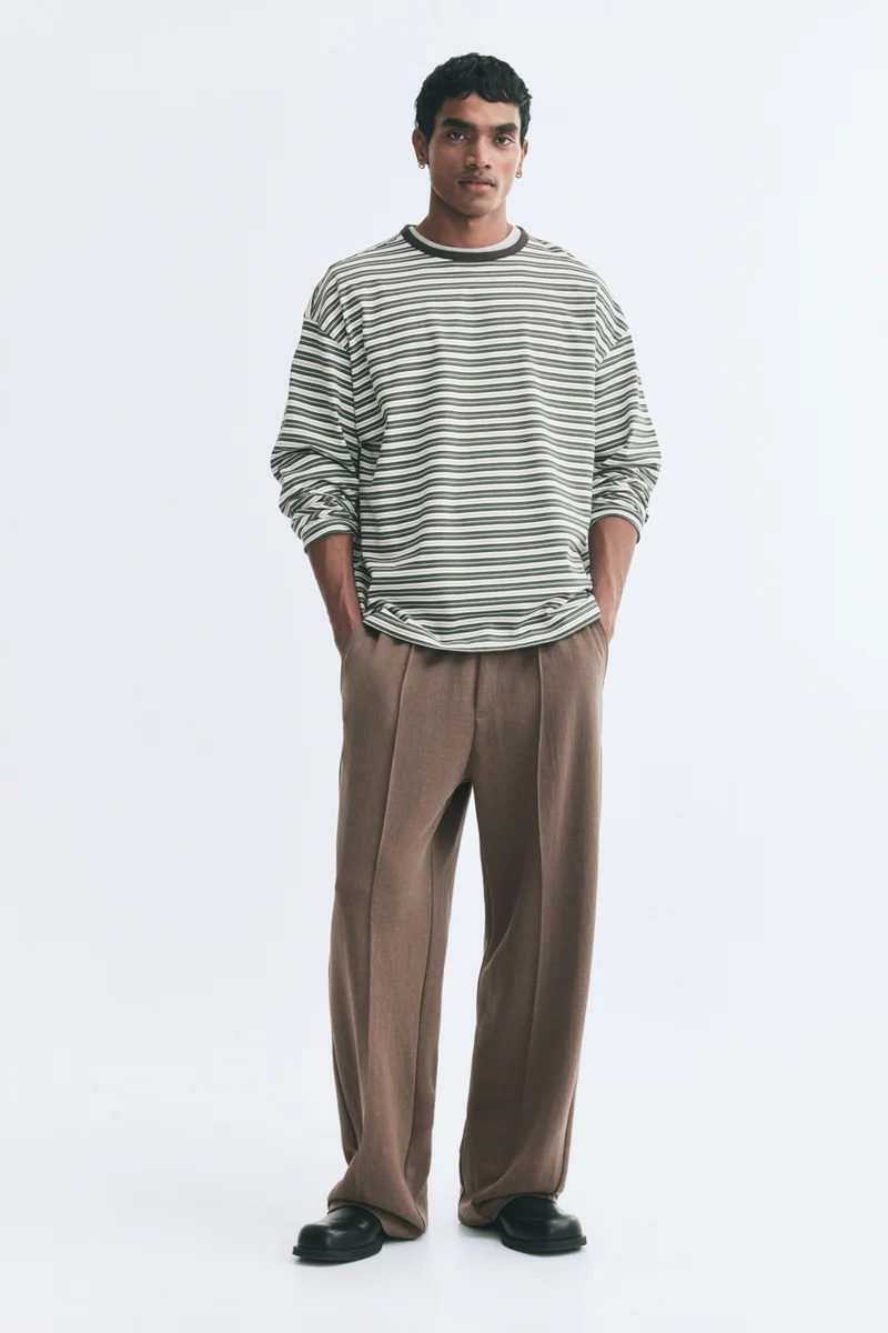 Relaxed Fit Interlock joggers