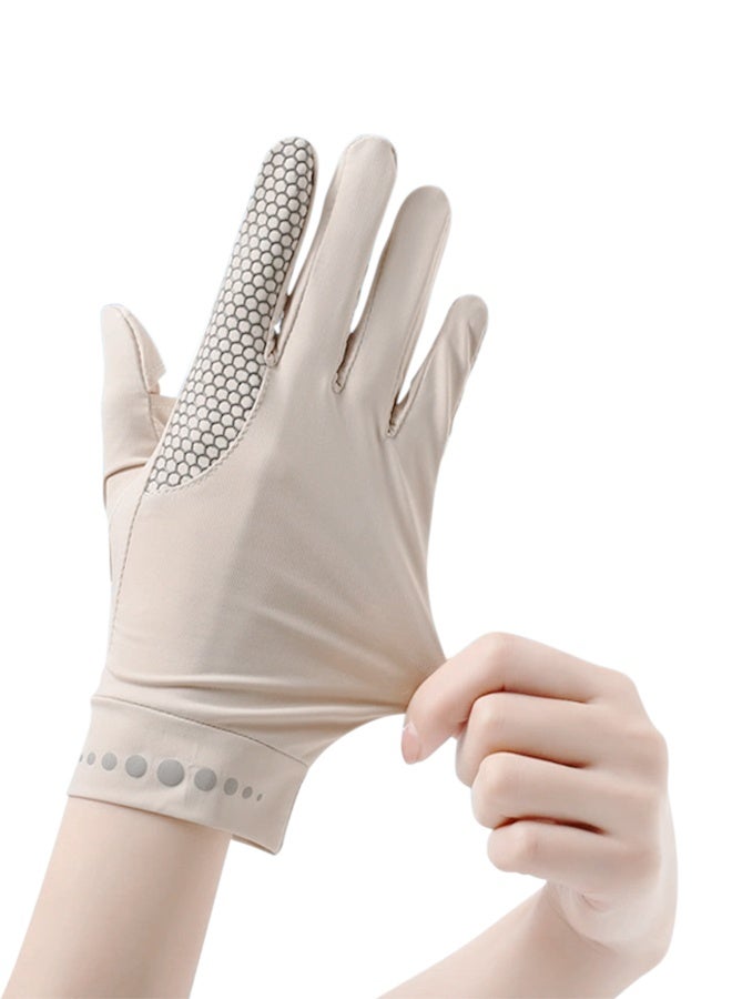 Outdoor open-fingered sun-protective gloves for use with touchscreens and driving Women - Image 3