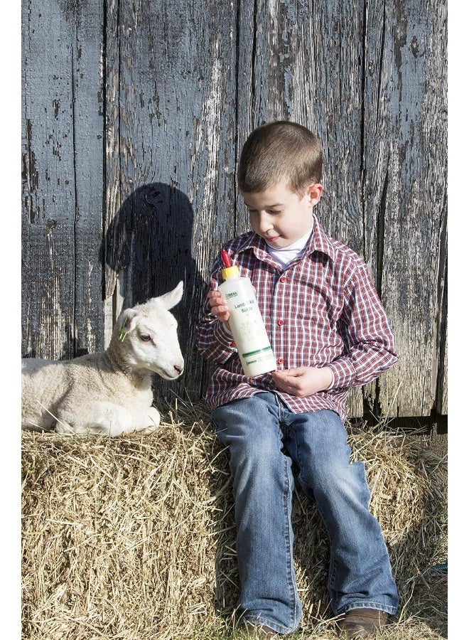 Neogen Lamb & Kid Bottle 16oz w/ Red Screw-On Teat - Image 3