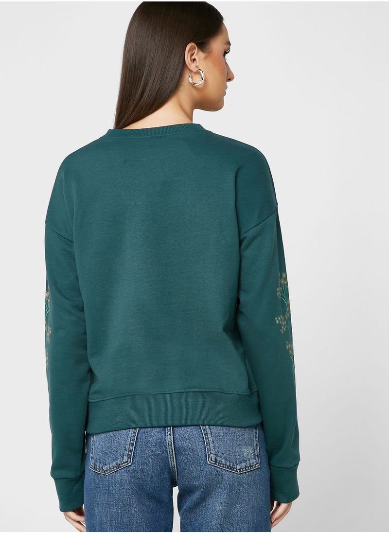 Ginger - Graphic Printed Sweatshirt - Image 1