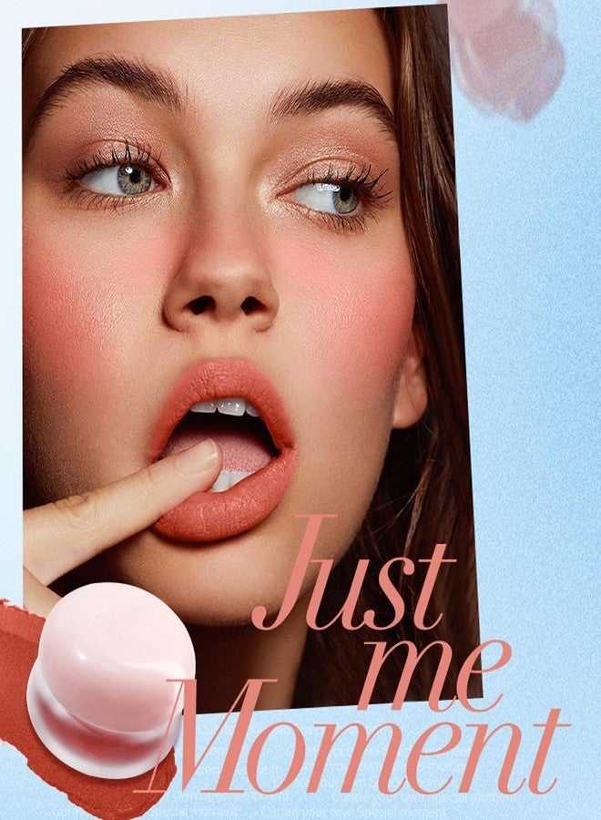 Aaiffey Pudding Pot for Lip and Cheek,Soft Matte Blush Blurry Makeup Lipstick Multi-Use Natural Glow Face Blush Buildable Lip Tint High Pigment Long-Lasting (04#+06#) - Image 2