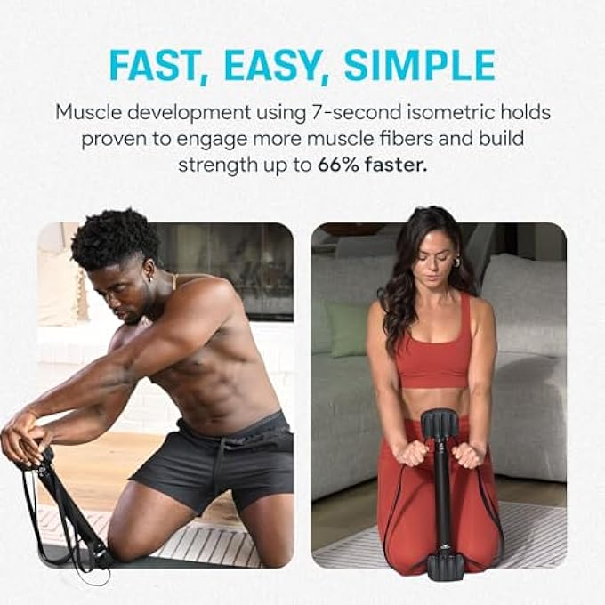 rayihni X5 Pro 28" - Isometric Exercise Equipment, Strength Training Portable At Home Gym Equipment For Back, Shoulder, Biceps, Triceps, Abs, Chest And Arms, Home Workout Exerciser For Men & Women - Image 2