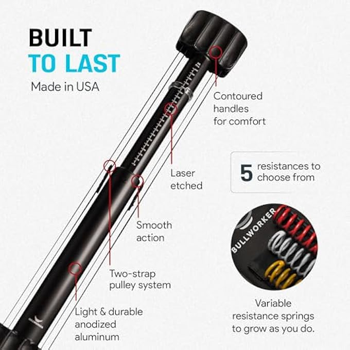 rayihni X5 Pro 28" - Isometric Exercise Equipment, Strength Training Portable At Home Gym Equipment For Back, Shoulder, Biceps, Triceps, Abs, Chest And Arms, Home Workout Exerciser For Men & Women - Image 5