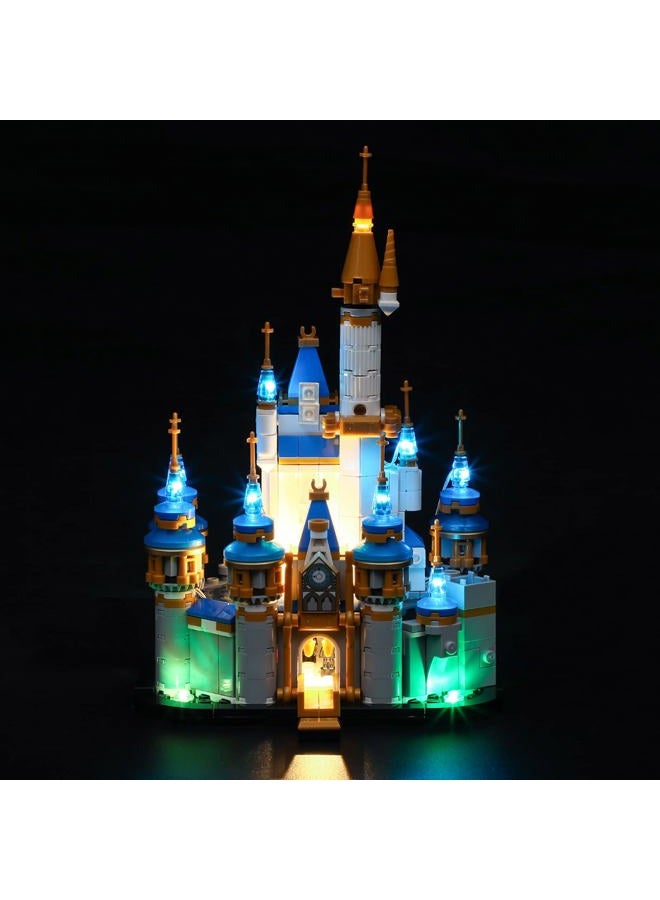 YEABRICKS LED Light for LEGO-40478 Disney Mini Castle Model Building Blocks (Lego Set Not Included) - Image 1