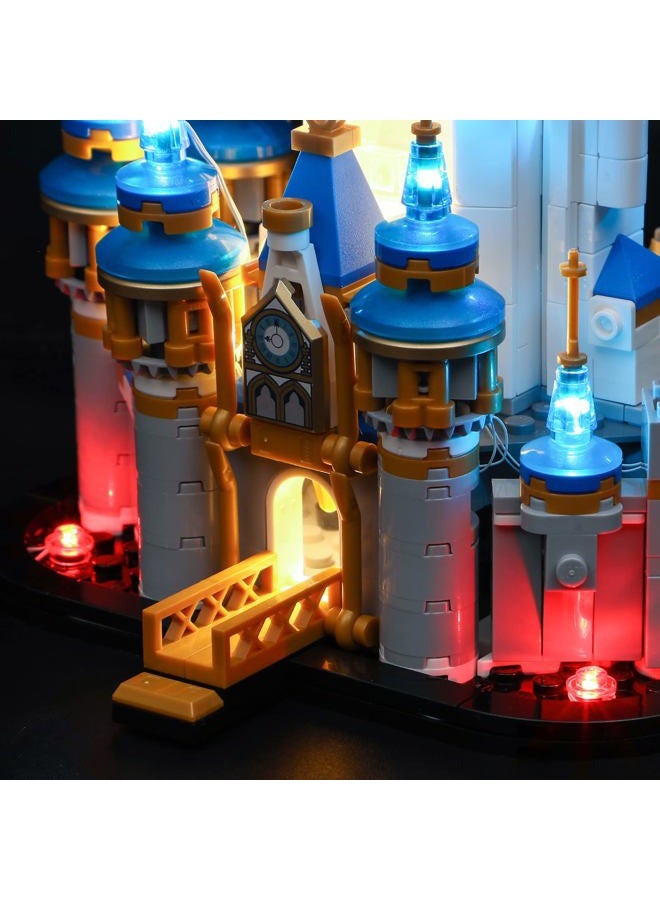 YEABRICKS LED Light for LEGO-40478 Disney Mini Castle Model Building Blocks (Lego Set Not Included) - Image 4