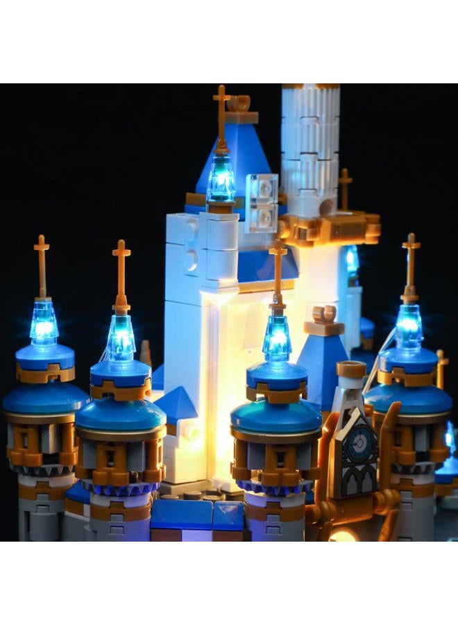YEABRICKS LED Light for LEGO-40478 Disney Mini Castle Model Building Blocks (Lego Set Not Included) - Image 3