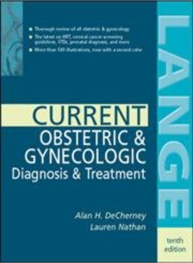 CURRENT Diagnosis & Treatment In Obstetrics & Gynecology