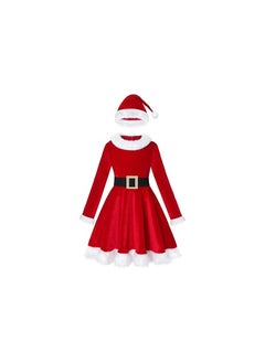Generic Santa Claus Clothes Christmas Cloth Dress for Girls 10-13 Years Old  - Image 1