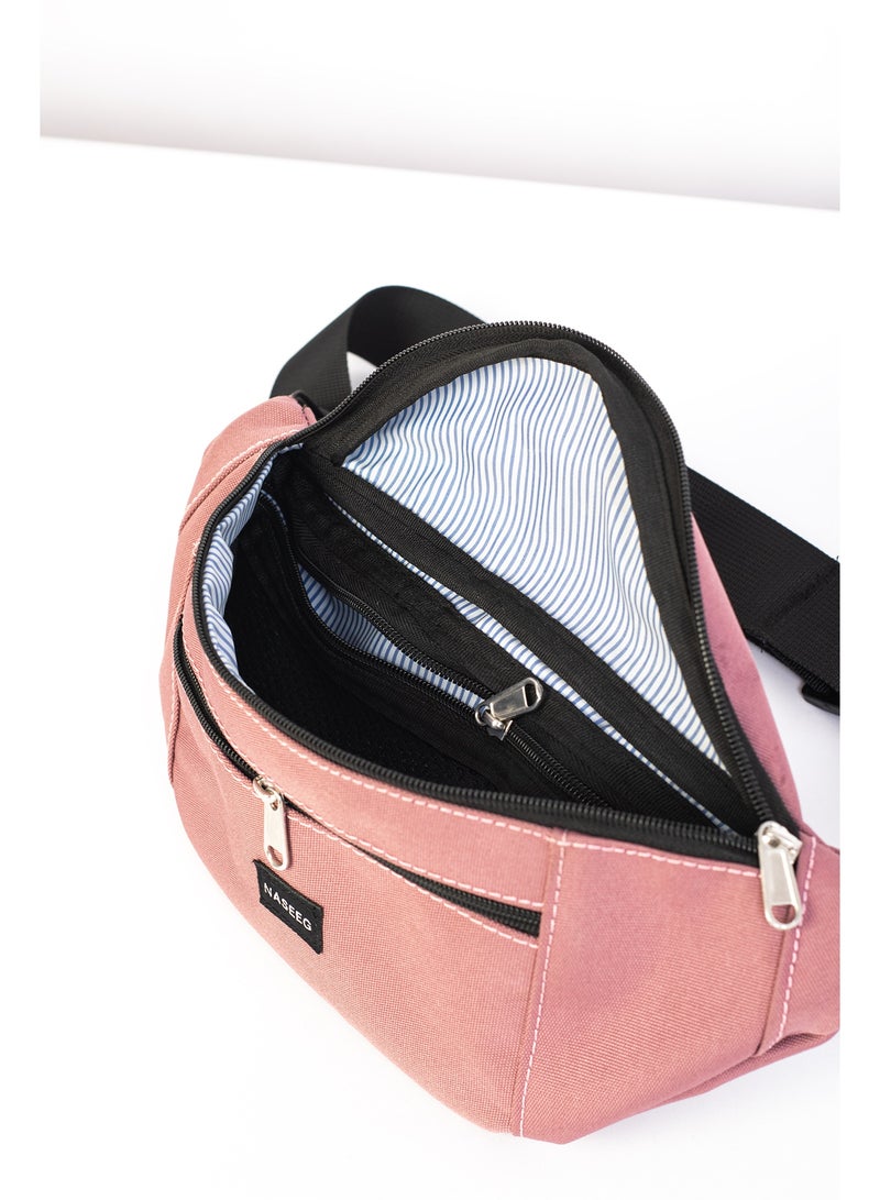 NASEEG Do Waist Bag From Naseeg - Dark Rose - Image 4