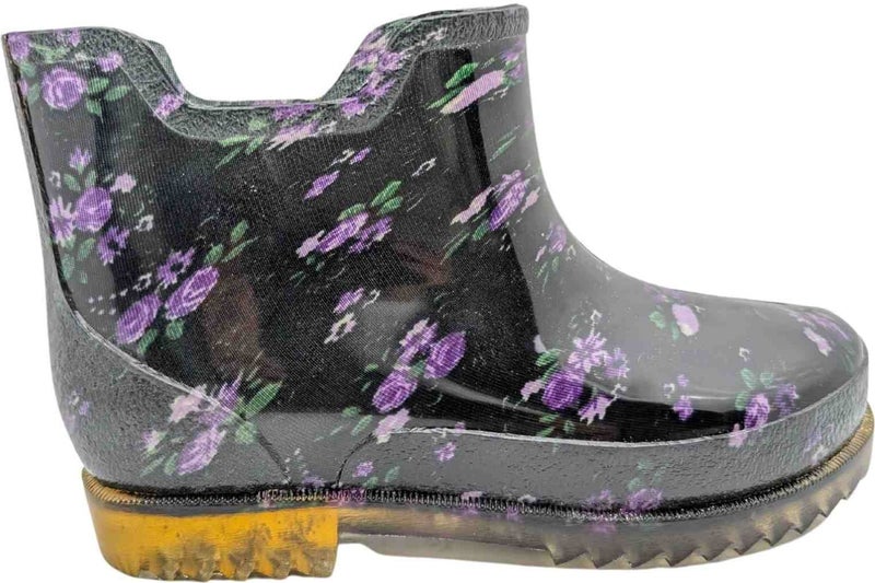 Çiğdem Kundura Hydraguard Women's Recber Rubber Boots - Hydraguard - Colorful - Short  - Image 1