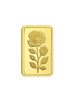 24K Pure Gold Bar 5 grams Flower