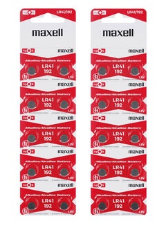 Maxell Maxell  20-pieces LR41 192 Alkaline 1.5v Battery  - Image 1