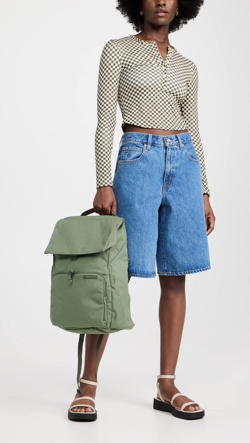 Brevite The Daily Backpack, Green, One Size - Image 3