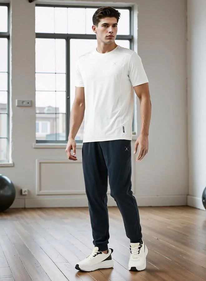 ADOT by Splash Regular Fit Joggers with Drawstring Closure and Pockets