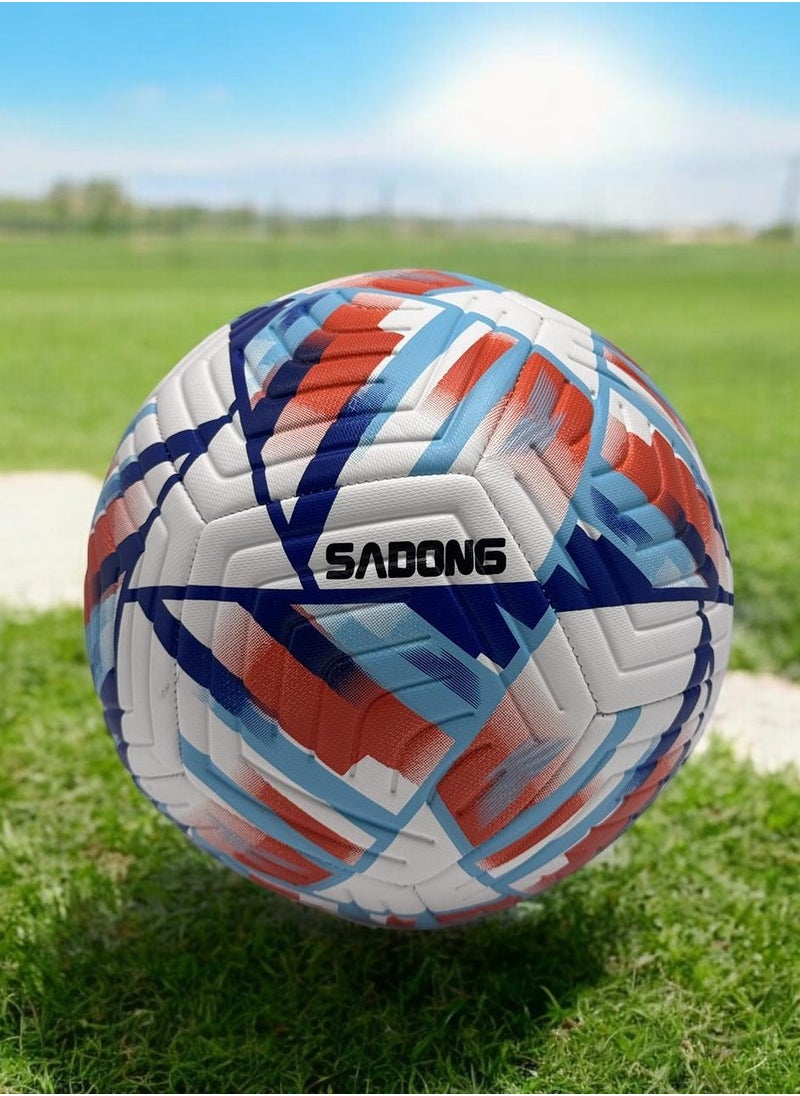 SportQ SportQ Professional Soccer Training Ball Size 5, Indoor Outdoor Soccer Training Ball for Soccer Players, Youth Soccer Fans, Training Competitions, Universal Ball  - Image 2