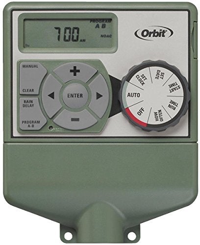 Orbit 57596 Easy Dial 6Station Indoor Sprinkler Controller Green - Image 1
