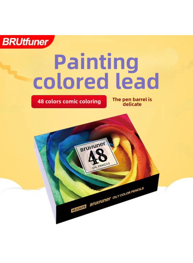 Brutfuner Color Color Pencil 120 Color Lead 180 Color Oil Color Pencil Graffiti Color Pen - Image 1
