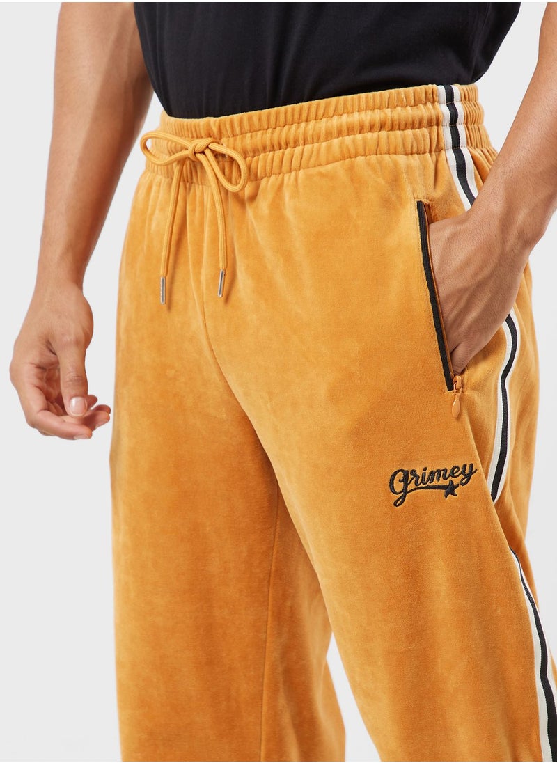 Grimey - Madrid Velvet Track Pants - Image 1