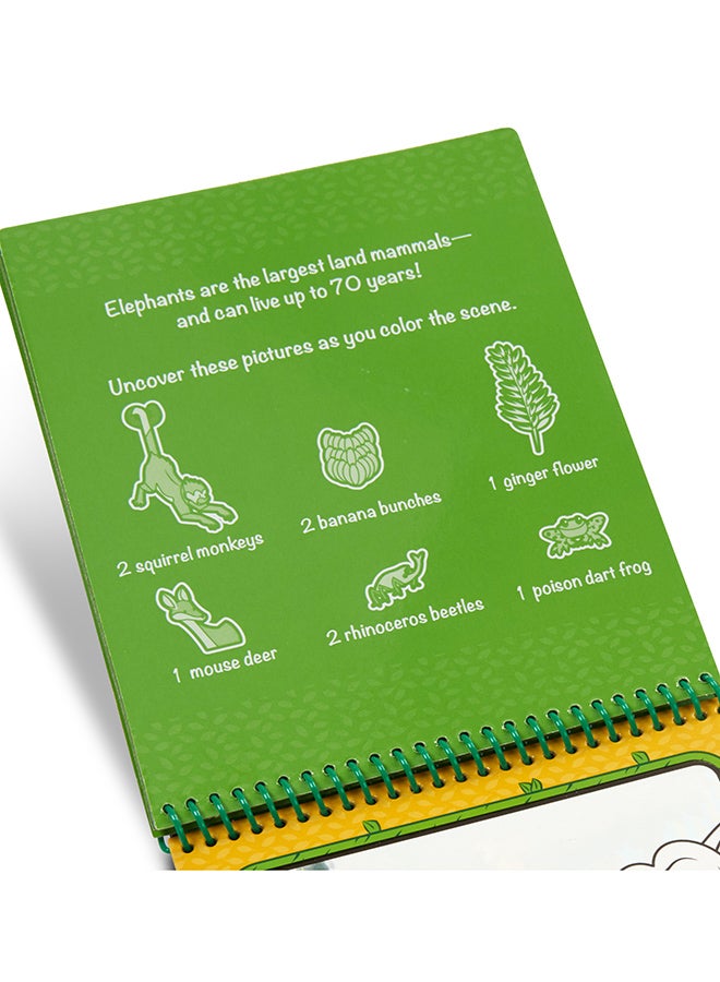 Melissa & Doug على الطريق ماء واو! وسادة نشاط تلوين قابلة لإعادة الاستخدام تكشف عن الماء الأدغال ، متعددة الألوان  - Image 4