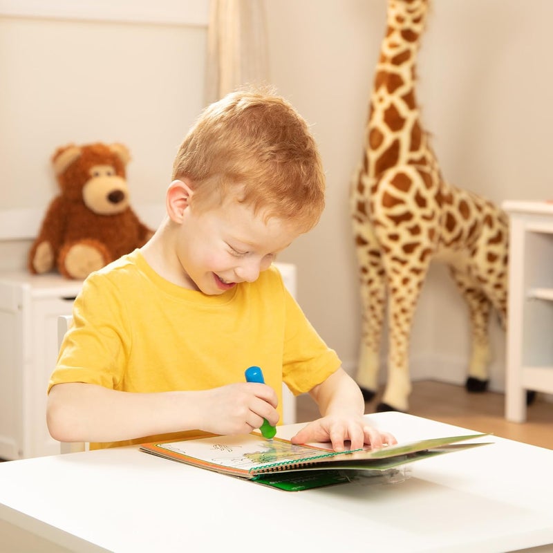 Melissa & Doug على الطريق ماء واو! وسادة نشاط تلوين قابلة لإعادة الاستخدام تكشف عن الماء الأدغال ، متعددة الألوان - Image 2