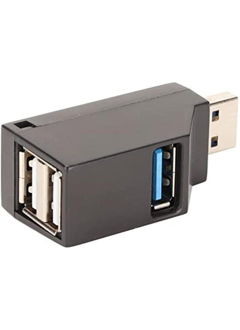 موزع USB 3.0، موزع USB بثلاثة منافذ، موزع USB سريع لنقل البيانات لأجهزة الكمبيوتر المحمولة والكمبيوتر الشخصي والطابعات والهواتف المحمولة ومحركات الأقراص المحمولة