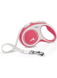 Flexi New Comfort Automatic Red Strip Travel Small 5 Mt 