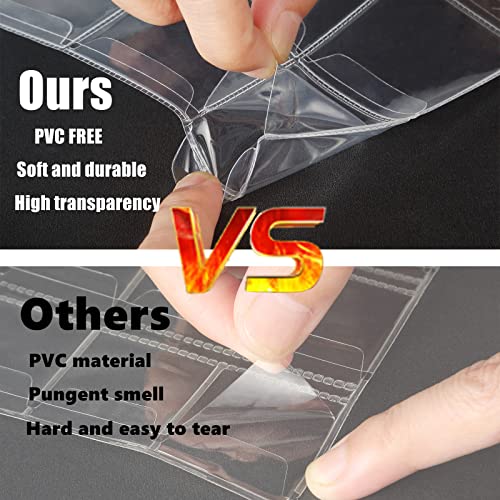 MUDOR Coin Collection Holder Book for Collectors, PVC FREE, 120 Pockets Collecting Storage Album Organizer Supplies for Half Dollar, Silver Dollar (120 Pockets) - Image 2