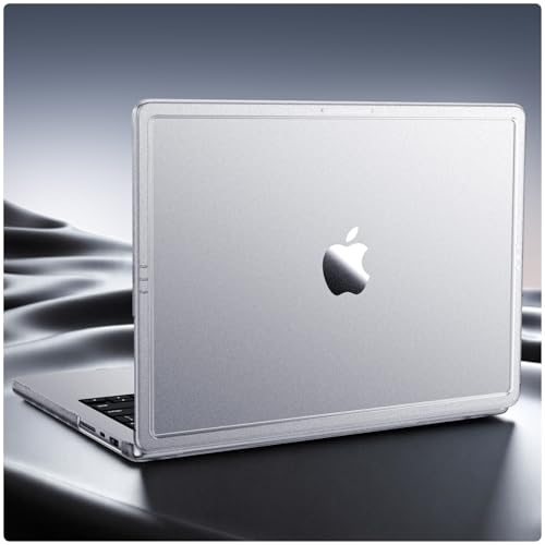 Soonjet CrackGuard for MacBook Pro 14 inch Case | M5 M4 M3 M2 M1 Pro/Max 2026-2021 | Anti-Crack Upgrade | Flawless Fit | Anti Fingerprint & Scratch | Hard Shell Laptop Cover | Matte Clear - Image 1