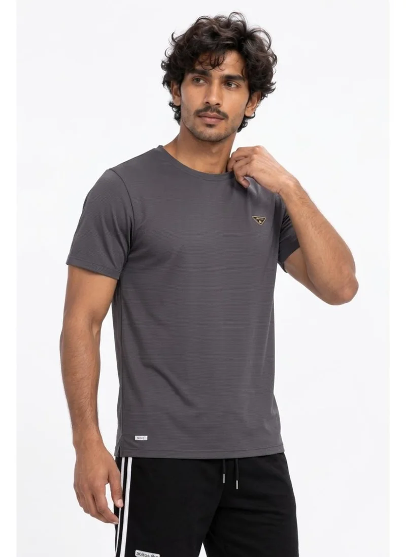 Abitos Black & Dark Grey Midnight Reps Double CoolTouch UltraLight Tshirts 2 Pack for Men | Best Price UAE