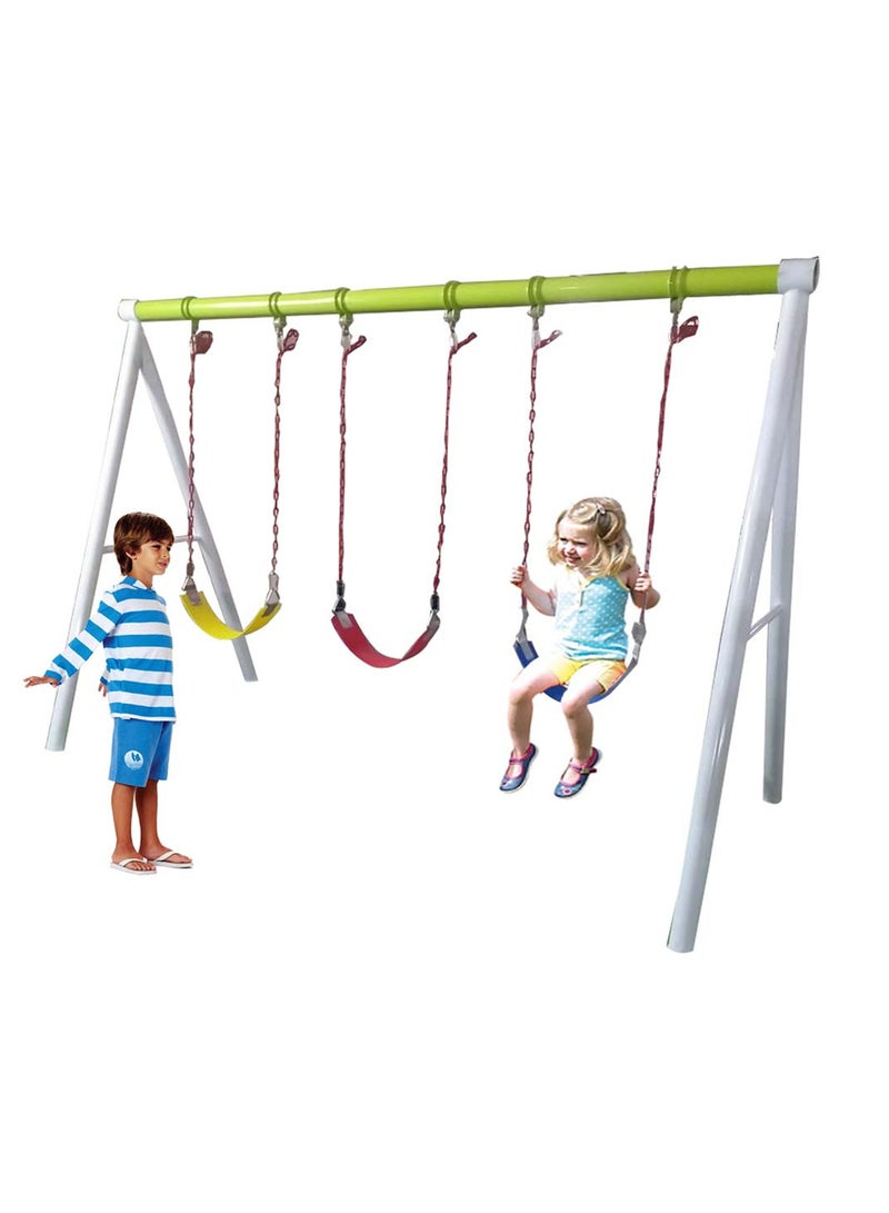 MYTS Metal Playground Swing Set: Outdoor Fun for Kids - Image 4