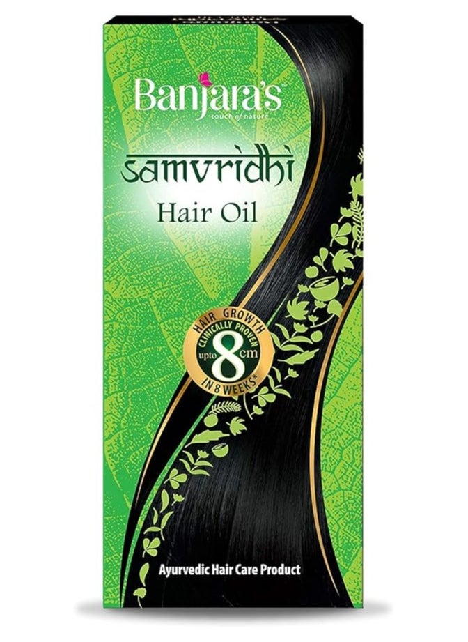 Banjara's Banjaras Samvridhi Hair Oil Hair Growth 8 Cm In Weeks - 125 Ml  - Image 1