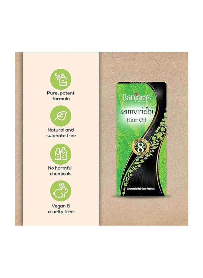 Banjara's Banjaras Samvridhi Hair Oil Hair Growth 8 Cm In Weeks - 125 Ml  - Image 3