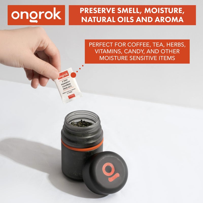 ONGROK 2 Way Humidity Control Packets, 62% RH, Each Pack Good for up to 1/8 oz, 24 Pack - Image 3