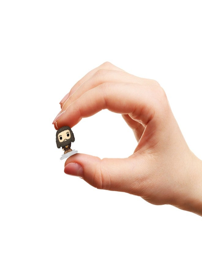 Funko Bitty POP HP GOF - Hagrid, 4-Pack and A Surprise Mystery Mini Figure - 0.9 Inch (2.2 Cm) - Harry Potter Collectable - Stackable Display Shelf Included - Gift Idea - Party Bags Stocking - Image 2