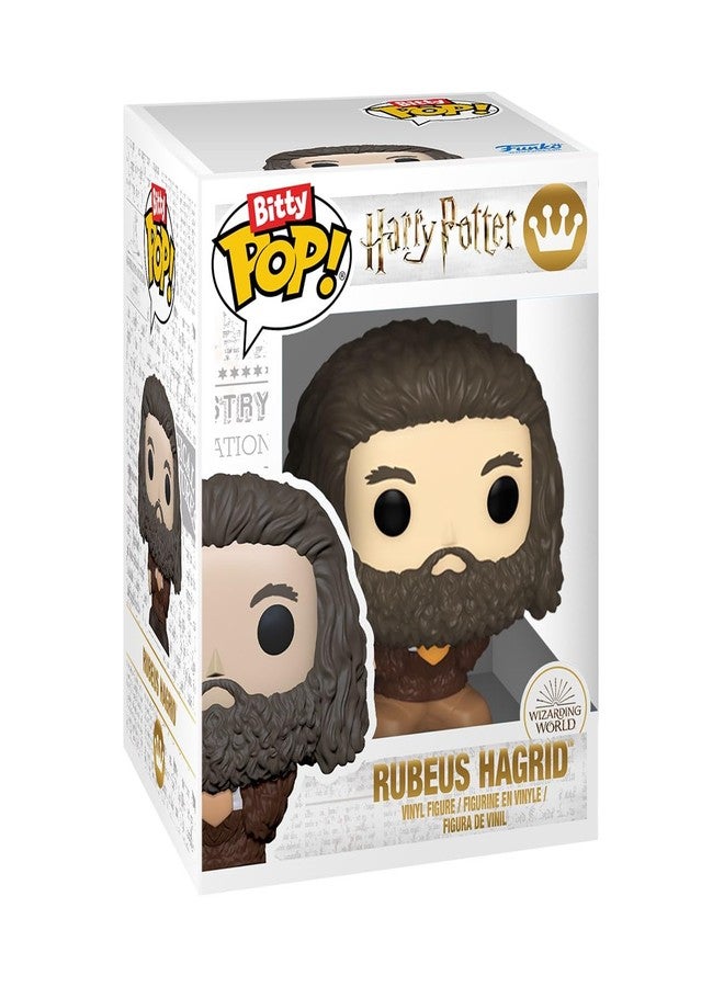 Funko Bitty POP HP GOF - Hagrid, 4-Pack and A Surprise Mystery Mini Figure - 0.9 Inch (2.2 Cm) - Harry Potter Collectable - Stackable Display Shelf Included - Gift Idea - Party Bags Stocking - Image 3