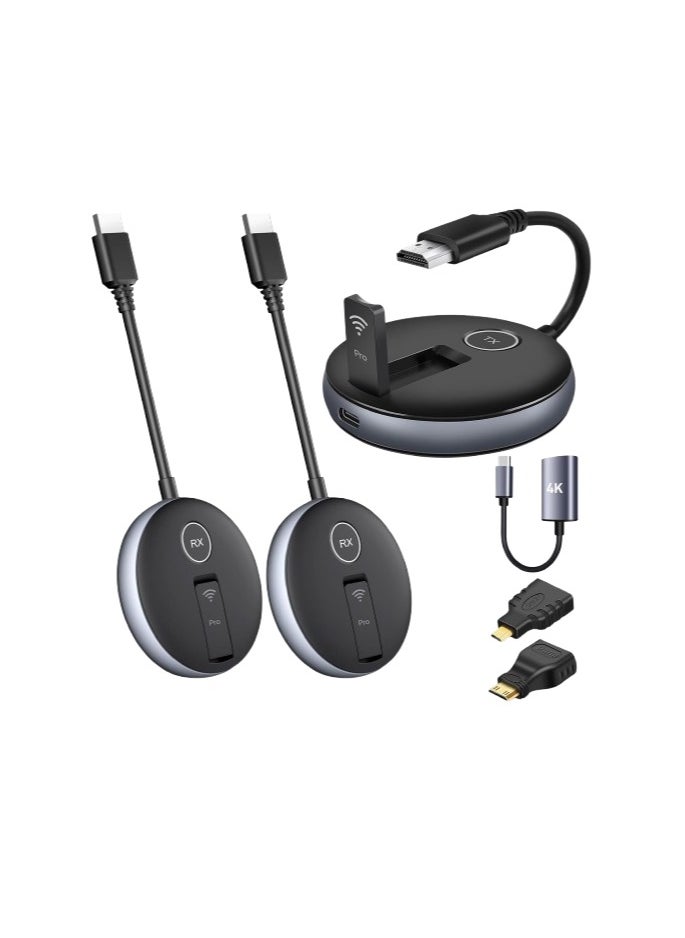 جهاز إرسال واستقبال HDMI لاسلكي - طقم تمديد التوصيل والتشغيل، متعدد التلفزيونات 50 متر 1TX حتى 1RX  - Image 1