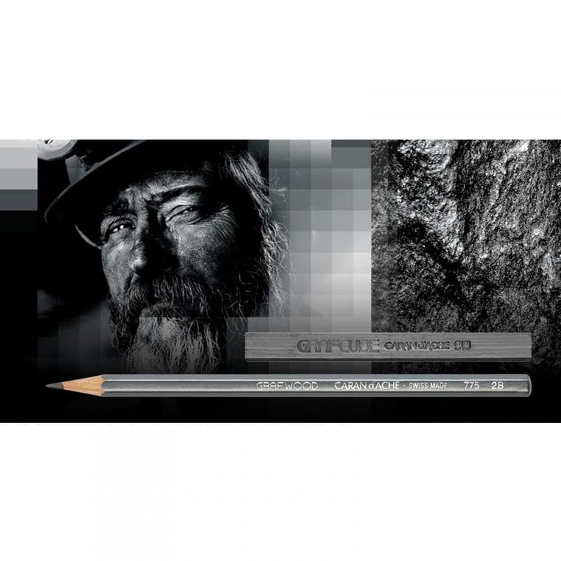 Caran d'Ache Grafwood 15 Piece Round Tube Set - Image 1