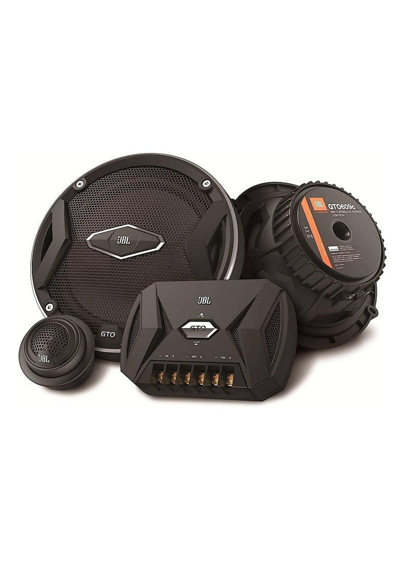 Car GTO 609C 6.5 Inch 2 Way Component Speaker System Including Midrange Speakers and Tweeters - Black - pzsku/ZFD67A74AF6ADD9D39C17Z/45/_/1689858575/45bb62bf-bd5d-4223-9a99-54df487ed683