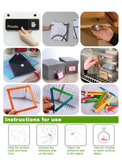 GUDOO Self Adhesive Dots, Strong Adhesive 300pcs(150 Pairs) 20mm Diameter Sticky Back Coins Nylon Coins, Hook and Loop Dots with Waterproof Sticky Glue Coins Tapes, Very Suitable for Classroom, Office, Home  - Image 3