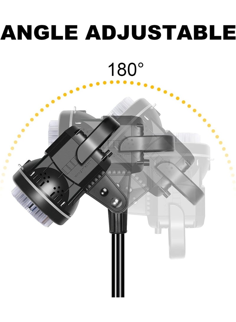 GVM P80S / P80S II LED Video Light – Bi-Color & RGB Lighting, 3200K–5600K Adjustable, CRI 97+, Portable Studio Light for Photography & Video - Image 4