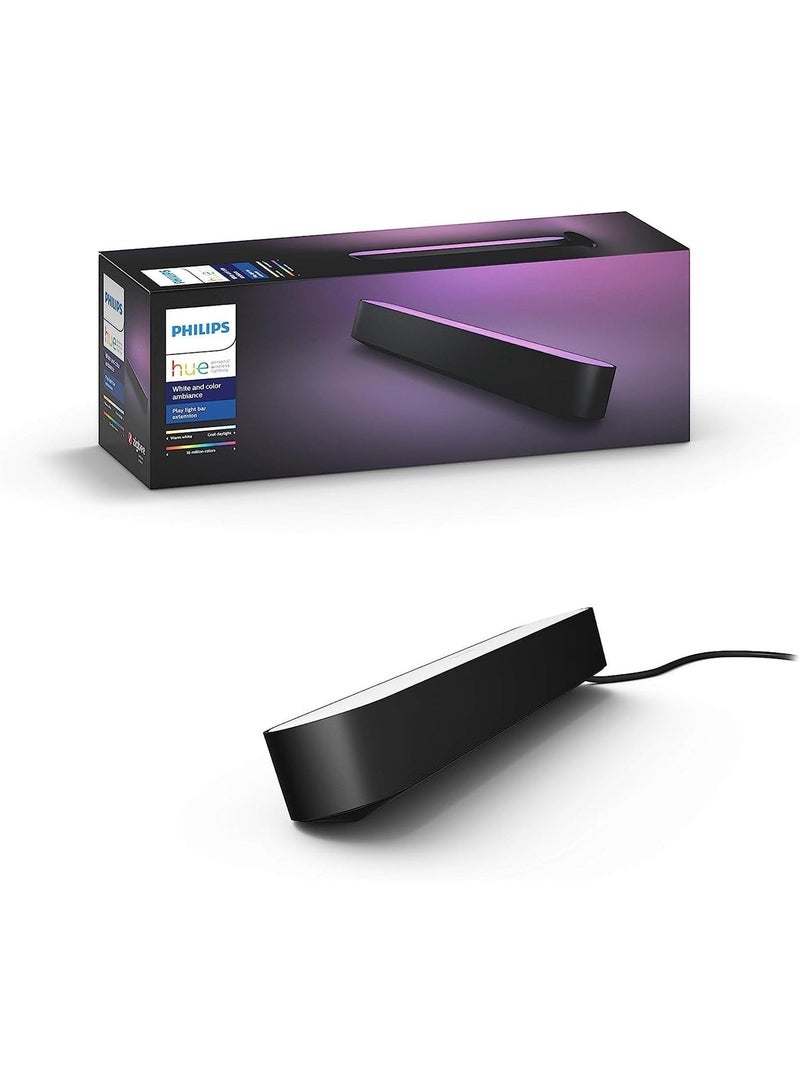 فيليبس شريط إضاءة Philips Hue Play (إضاءة بيضاء وملونة) - طراز 915005734101 - للاتحاد الأوروبي والمملكة المتحدة - لون أسود - Image 1