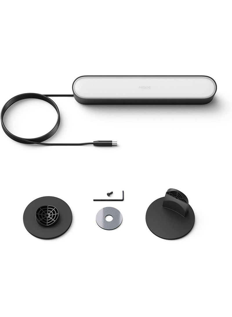 فيليبس شريط إضاءة Philips Hue Play (إضاءة بيضاء وملونة) - طراز 915005734101 - للاتحاد الأوروبي والمملكة المتحدة - لون أسود - Image 2